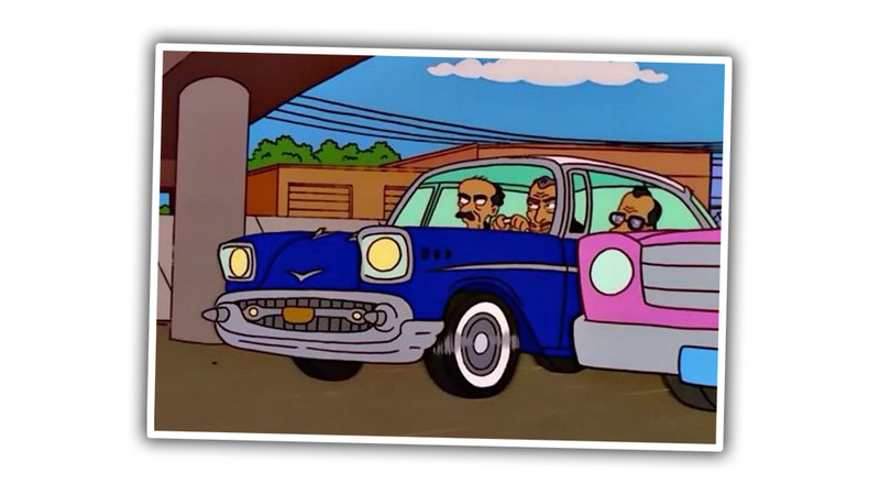 Illustration for article titled A Guide To Every Real-World Car Used In The Simpsons
